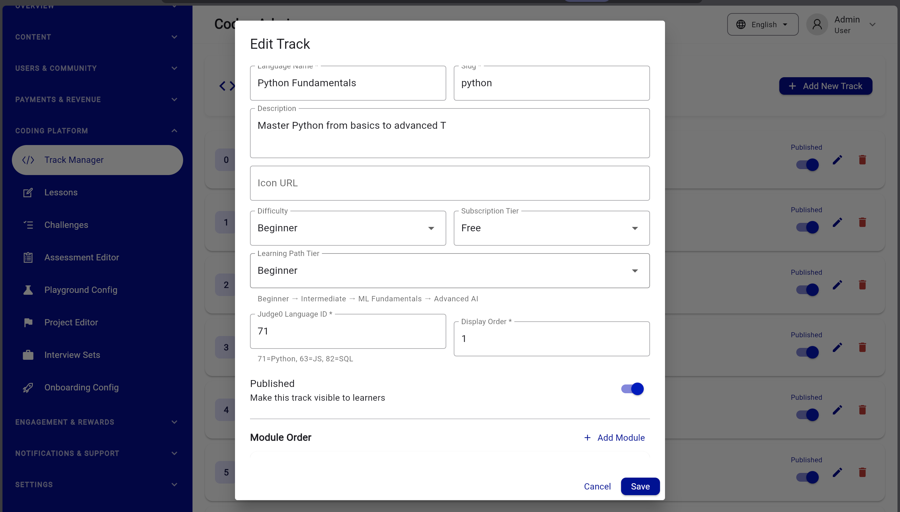 Coduo | Coding Education Flutter App with Admin Panel