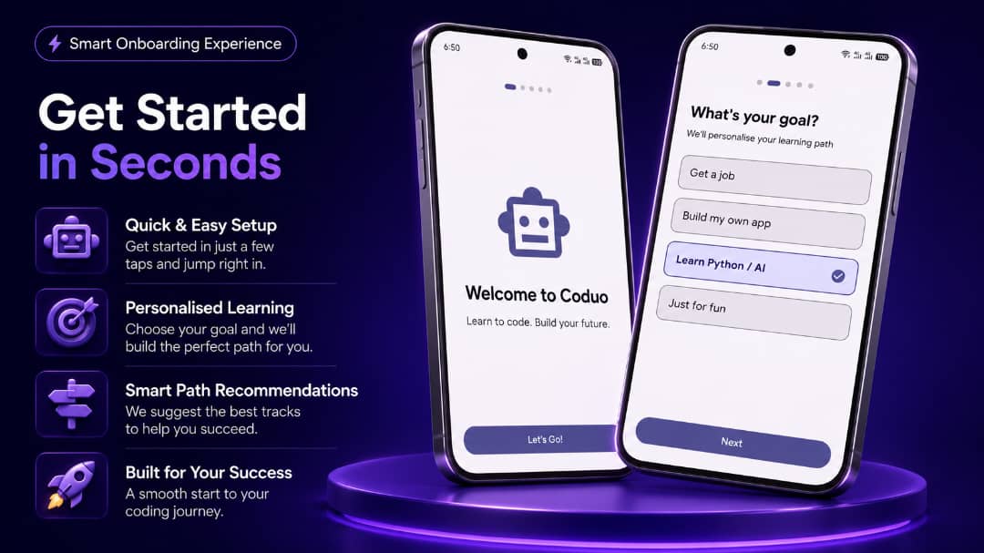 Coduo | Coding Education Flutter App with Admin Panel